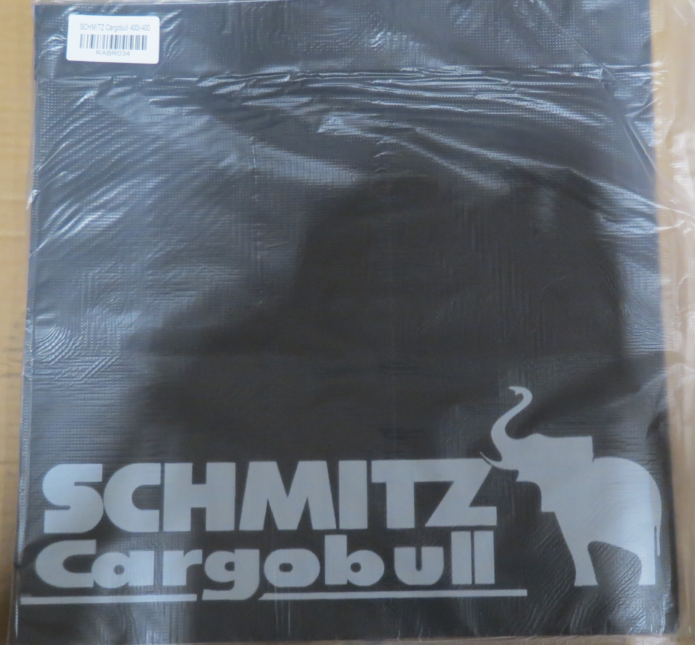 Брызговик заднего колеса Газель 3302 борт (40 см.) рисунок "SCHMITZ Cargobul" резиновый