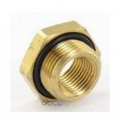 893 183 340 4 BRASS FITTINGS переходник наруж. рез. M22x1,5/ внут. рез.M16x1,5/с резин. уплотн. L19
