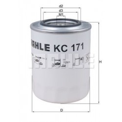 KC171 MAHLE фильтр топливный WK1149/2994048